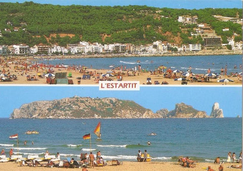 Postal 040758 : lEstartit. Costa Brava. Vista parcial Islas Medas