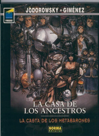 Coleccion Pandora numero 092: La casta de los Metabarones: La casa de los ancestros (primera edicion)