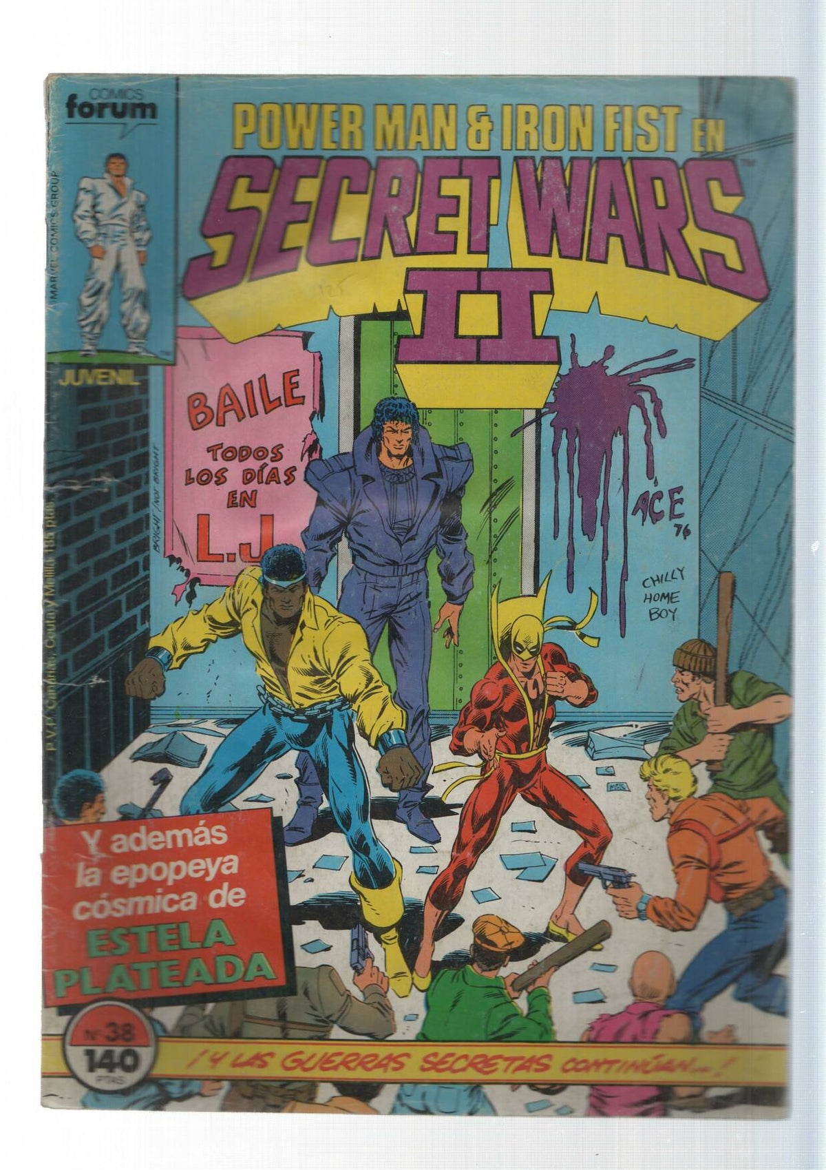 Planeta-DeAgostini: Heroes y demas extraña fauna - Secret Wars II numero 38. Marvel Comics