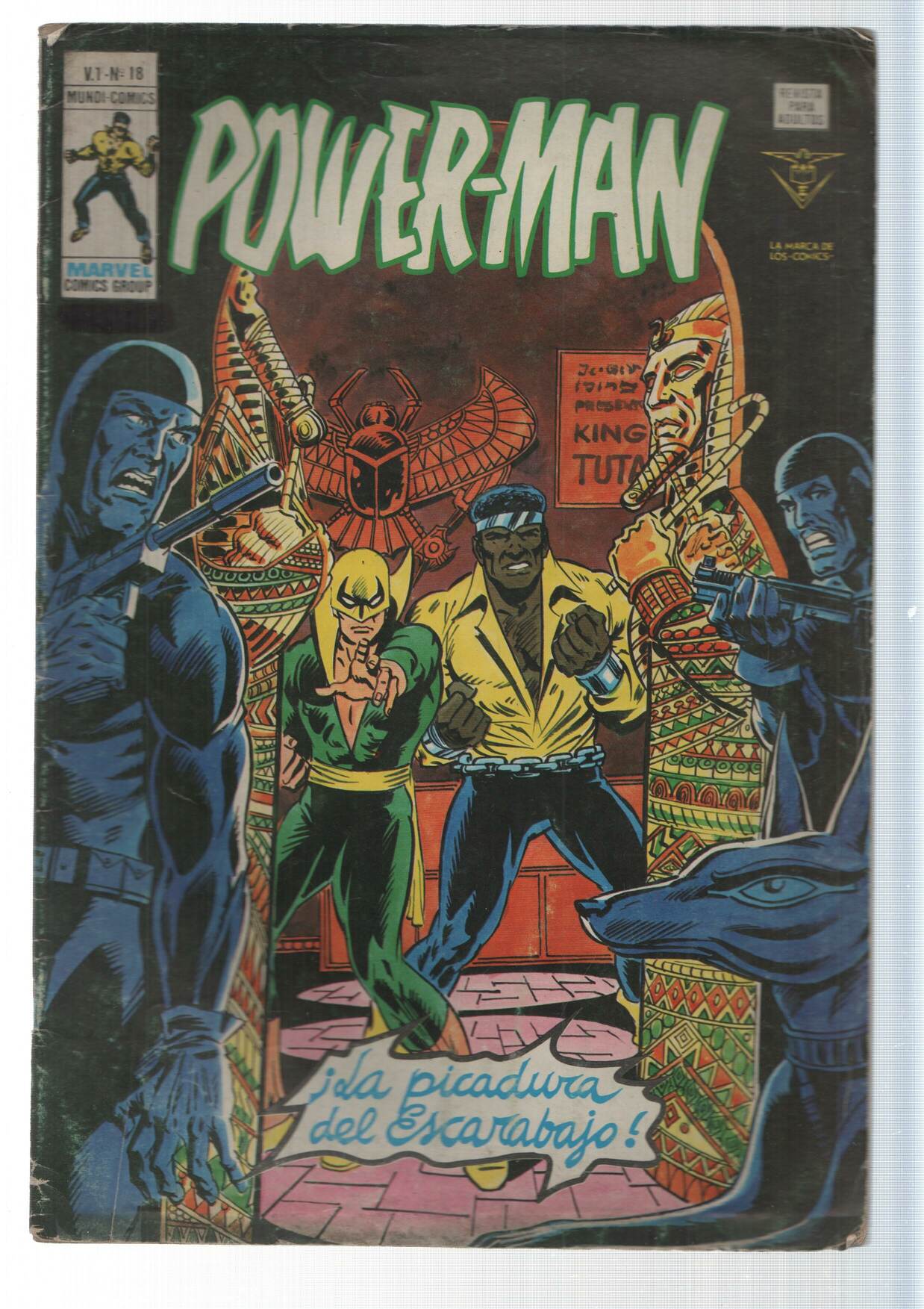 Vertice: La picadura del Escarabajo - Power man vol. 1 numero 18. Mundicomics
