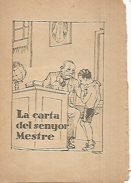 PATUFET 2306: LA CARTA DEL SENYOR MESTRE