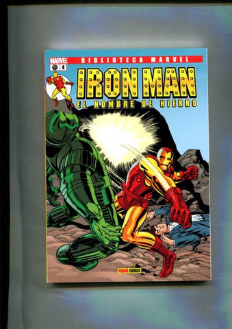 Panini: Biblioteca Marvel: Iron Man el hombre de hierro numero 04