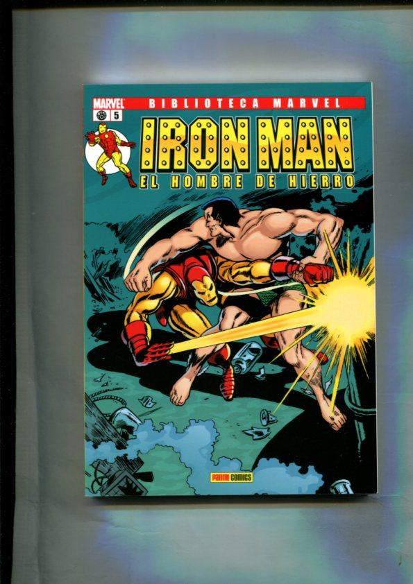 Panini: Biblioteca Marvel: Iron Man el hombre de hierro numero 05