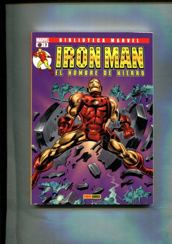Panini: Biblioteca Marvel: Iron Man el hombre de hierro numero 07
