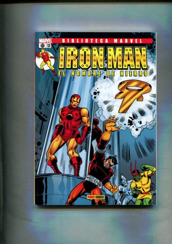 Panini: Biblioteca Marvel: Iron Man el hombre de hierro numero 12