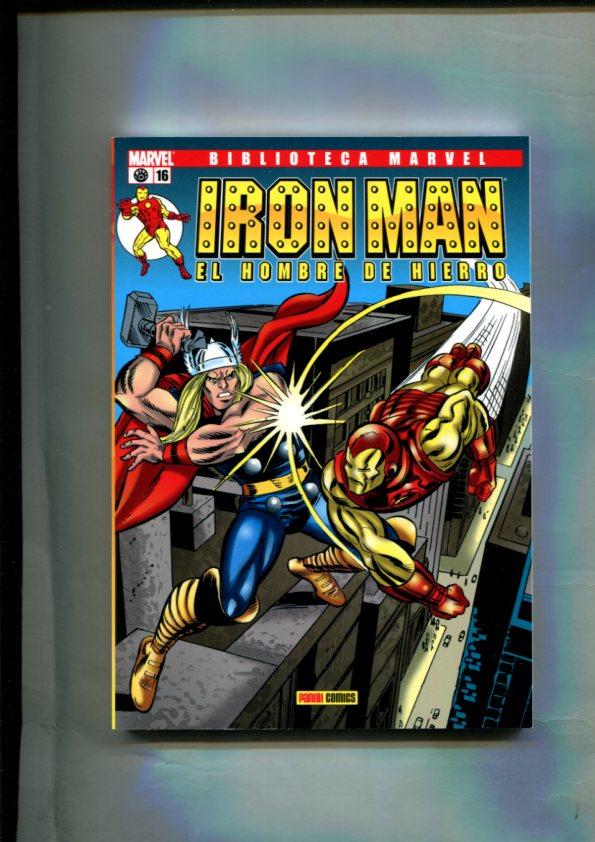 Panini: Biblioteca Marvel: Iron Man el hombre de hierro numero 16