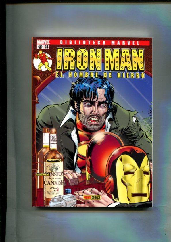 Panini: Biblioteca Marvel: Iron Man el hombre de hierro numero 24