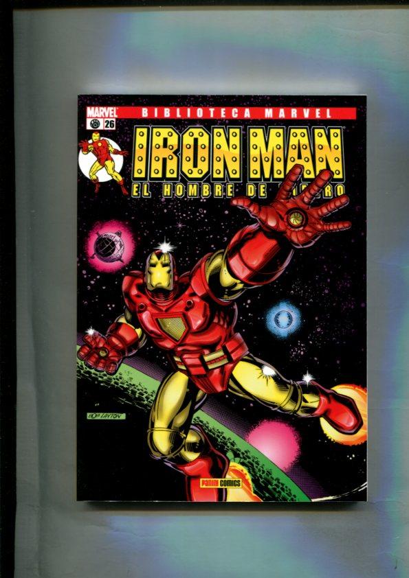 Panini: Biblioteca Marvel: Iron Man el hombre de hierro numero 26