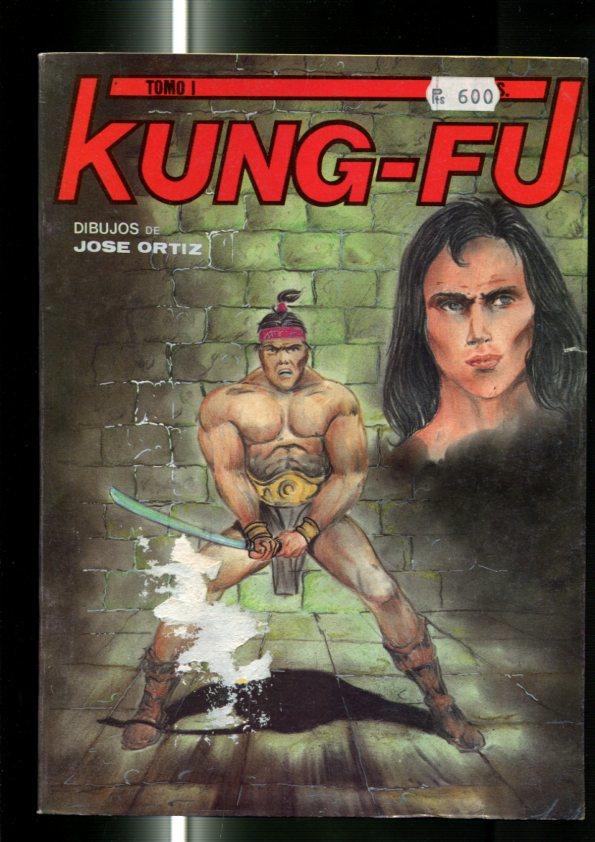 Kung Fu, dibujos de Jose Ortiz, retapado numero 1 al 6 (numerado 3 interior cubierta)