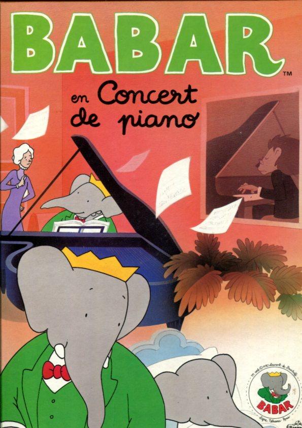 Babar en Concert de Piano