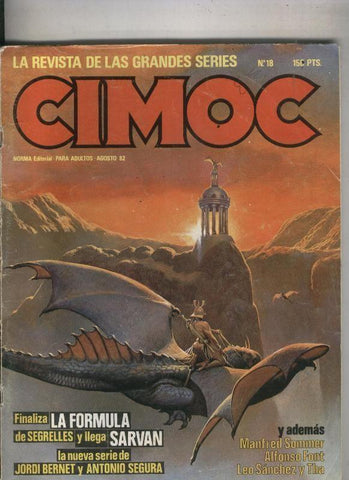 Cimoc revista numero 018: La formula (El Mercenario)