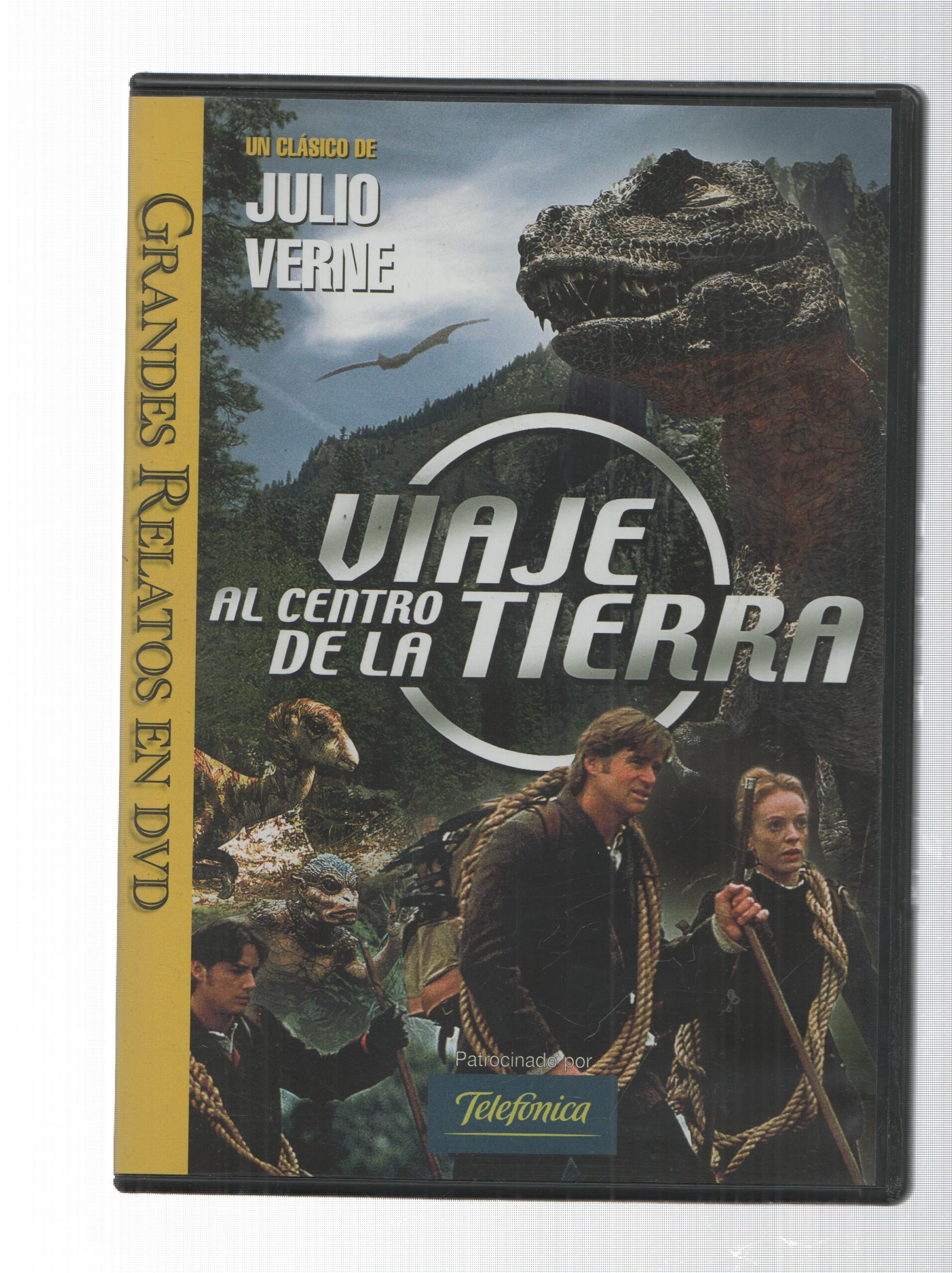 DVD: Viaje al Centro de la Tierra - Grandes Relatos en DVD. Grup Zeta