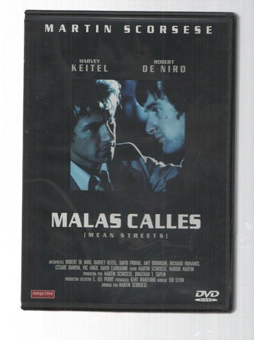 DVD: Malas Calles. Martin Scorsese. Manga Films