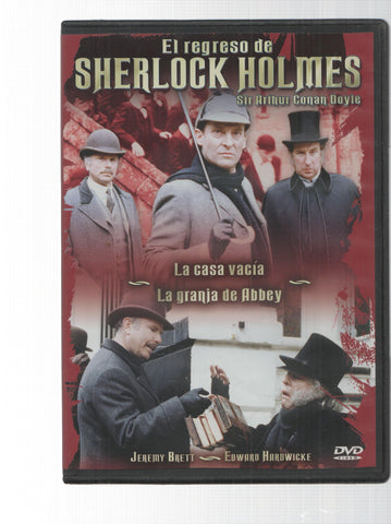 DVD: La casa vacia, La granja de Abbey. El regreso de Sherlock Holmes