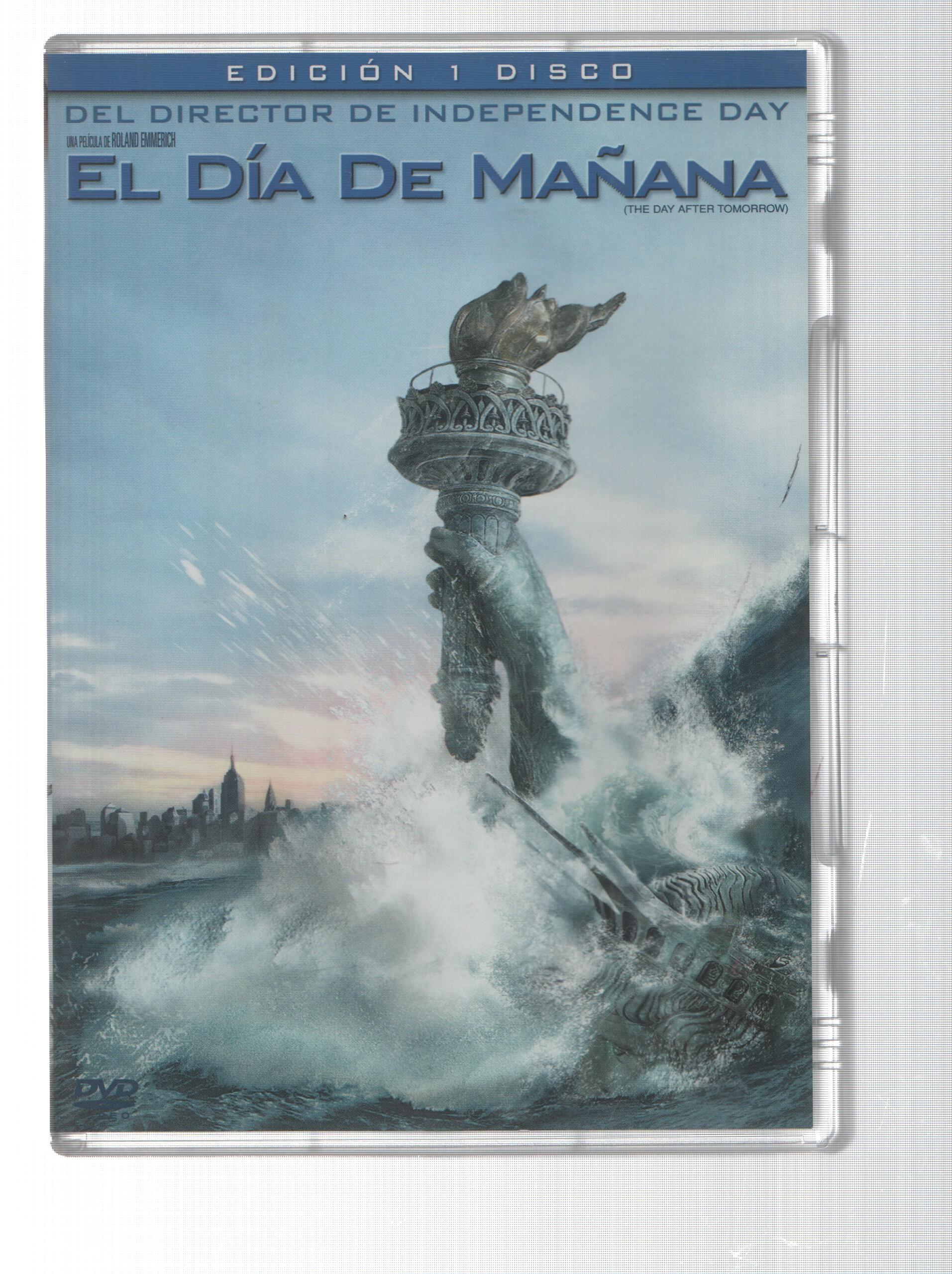 DVD: El dia de Mañana, edicion 1 disco. Una pelicula de Roland Emmerich