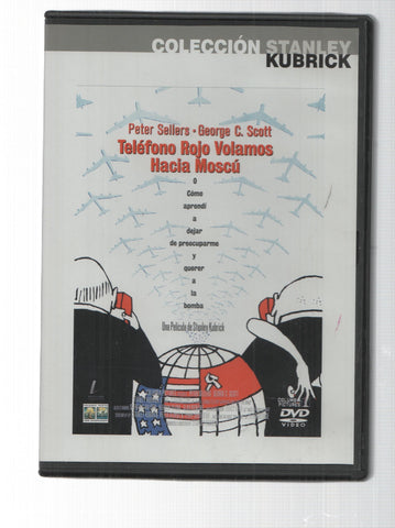 DVD: Telefono Rojo volamos hacia Moscu - Coleccion Stanley Kubrick numero 4. Filmoteca de El Cultural