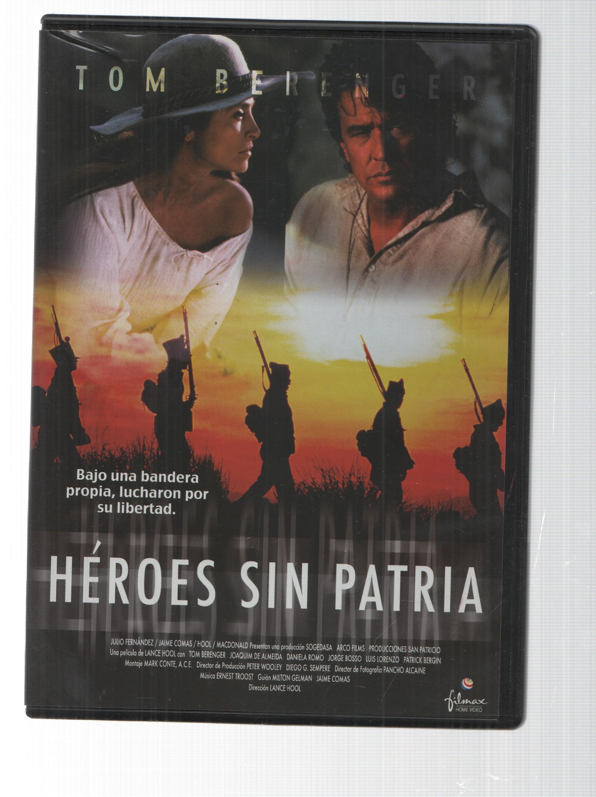 DVD: Heroes sin patria. Filmax Home Video