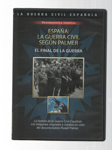 DVD: El final de la guerra - España: La Guerra Civil segun Palmer. La Guerra Civil Española numero 4