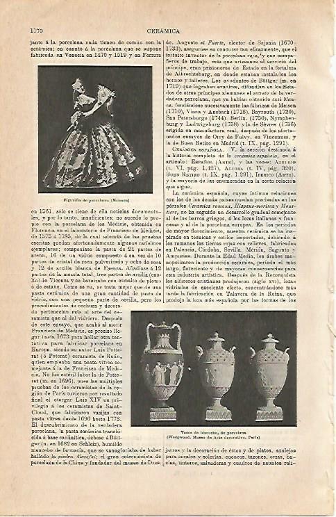 LAMINA ESPASA 2907: Figuras de porcelana