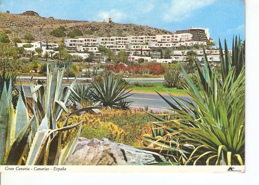 Postal 030583 : Gran Canaria - Canarias - España. Vista parcial de San Agustin