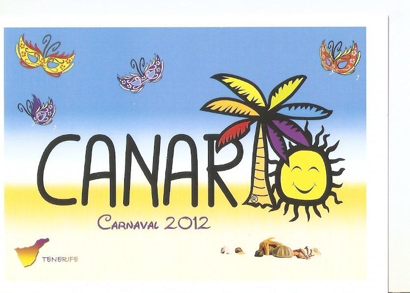 Postal 034351 : Canarias tenerife Carnaval 2012