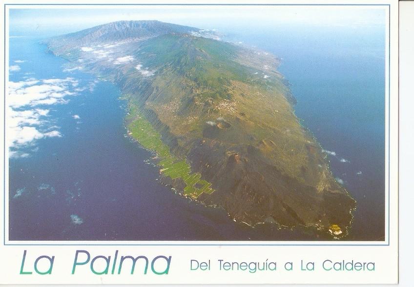 Postal 041475 : La Palma. Islas Canarias. Del Teneguia a la Caldera