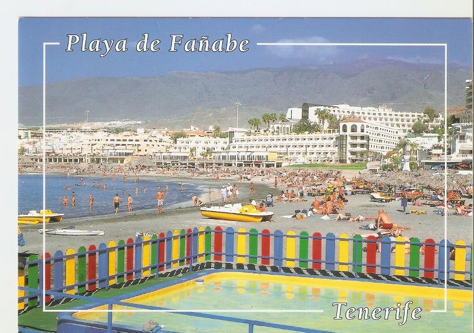 Postal 044091 : Playa de Fañabe. Tenerife. Islas Canarias