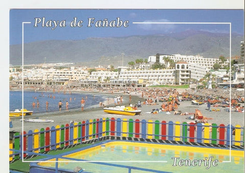 Postal 044091 : Playa de Fañabe. Tenerife. Islas Canarias
