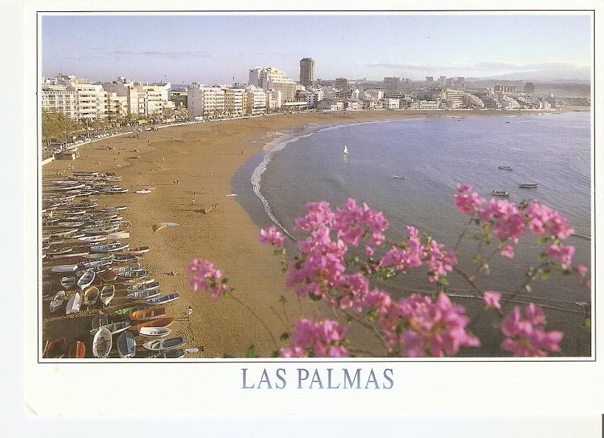 Postal 044340 : Las Palmas. Islas Canarias. Playas de las Canteras
