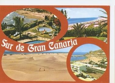 Postal 047685 : Souvenir de Canarias