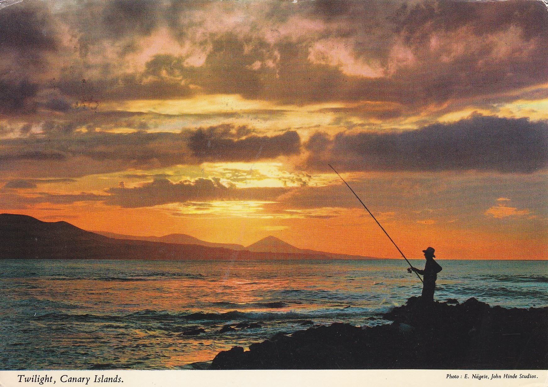 Postal 60238: crepusculo (Islas Canarias). 