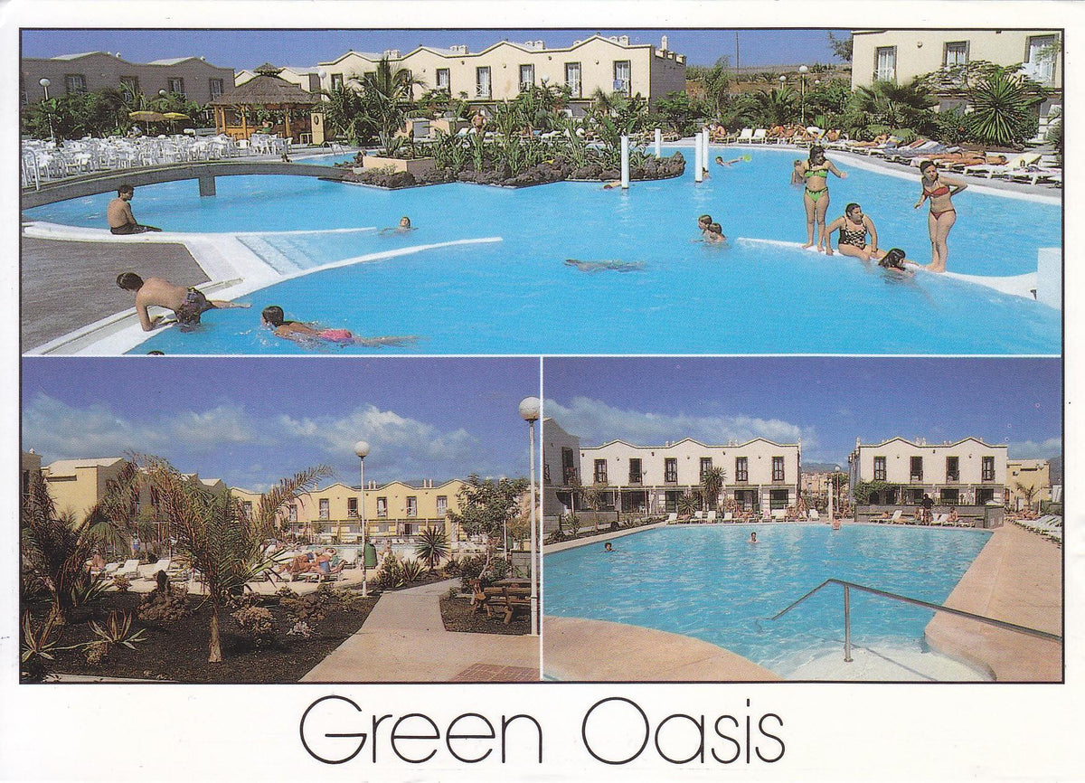 Postal 60893:  Publicitaria de Bungalows Green Oasis. Maspalomas (Canarias)