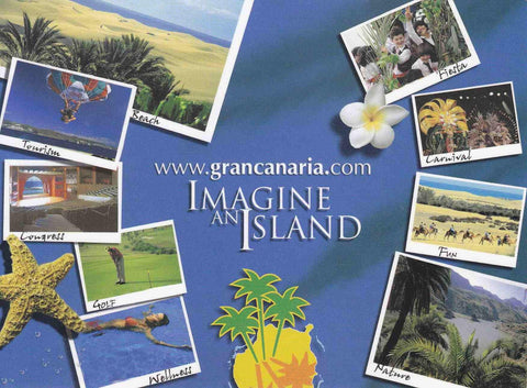 Postal 61079: Varias vistas de Islas Canarias