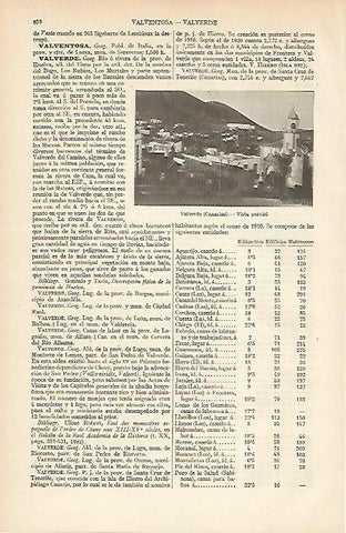 LAMINA ESPASA 4774: Vista parcial de Valverde Canarias