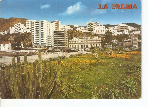 Postal 049858 : La Palma (Canarias) Santa Cruz de la Palma. Vista desde el puerto