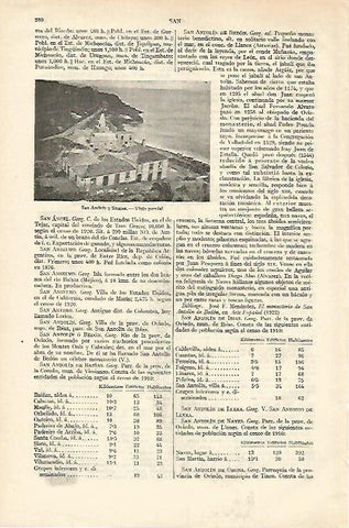 LAMINA ESPASA 18261: San Andres y Sauces Canarias
