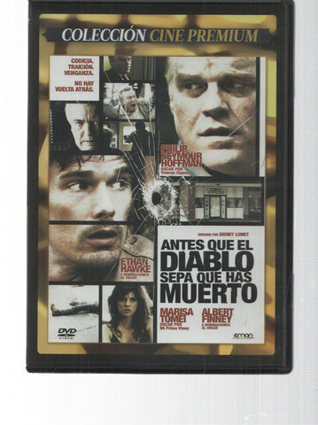 DVD: Antes que el diablo sepa que has muerto - Coleccion Cine Premium