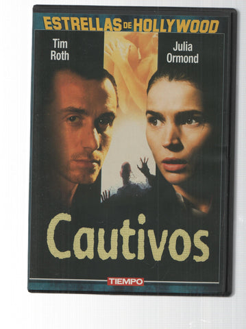DVD: Cautivos. Estrellas de Hollywood. Tiempo. Grupo Zeta
