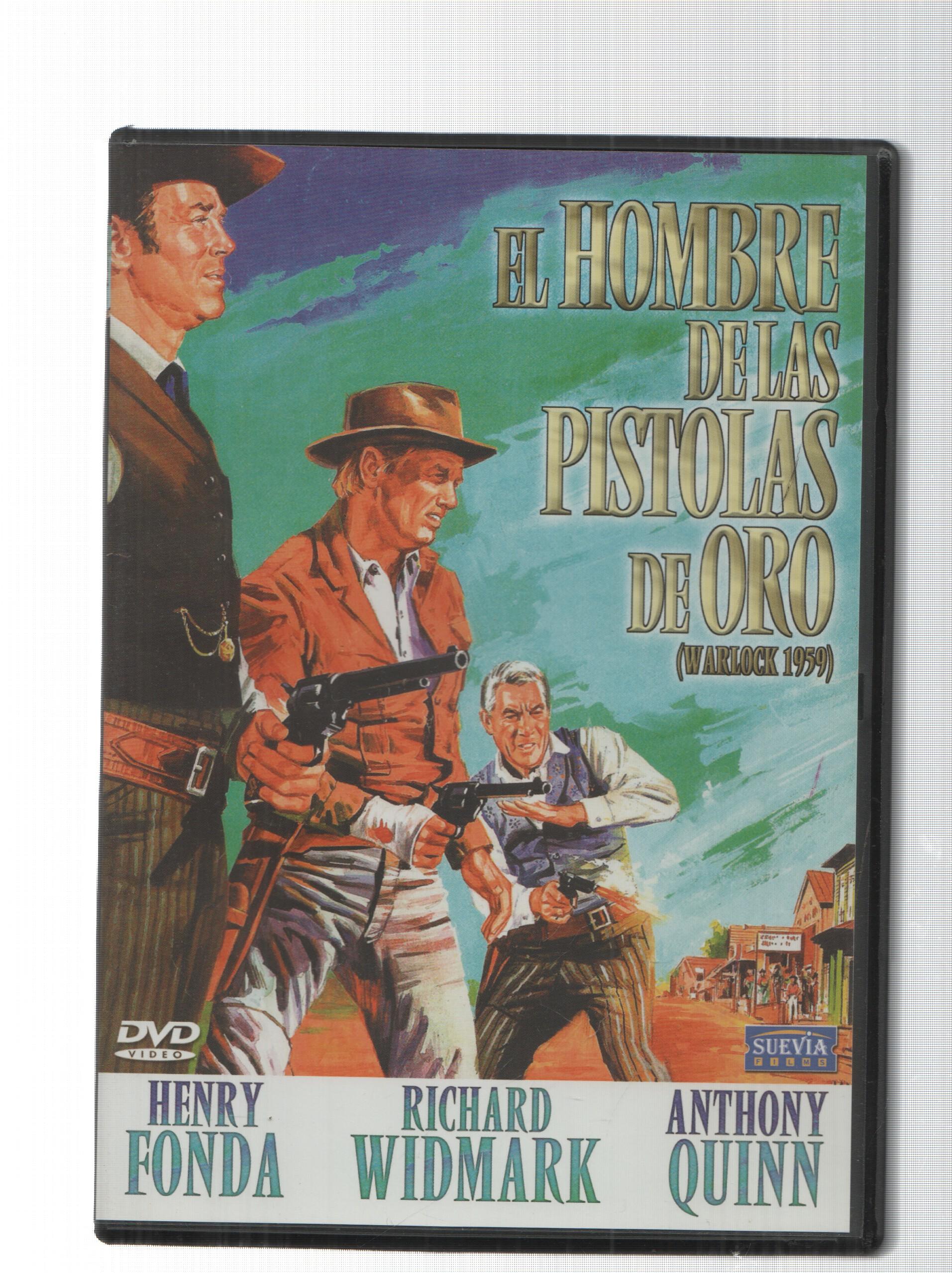 DVD: El Hombre de las pistolas de oro. Suevia Films