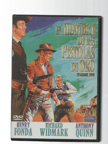 DVD: El Hombre de las pistolas de oro. Suevia Films