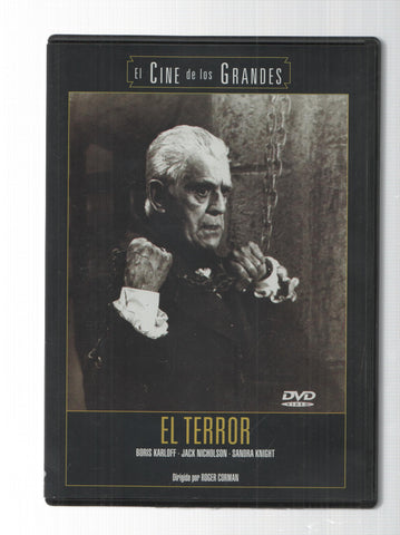 DVD: El Terror - El Cine de los Grandes. Dirigida por Roger Corman