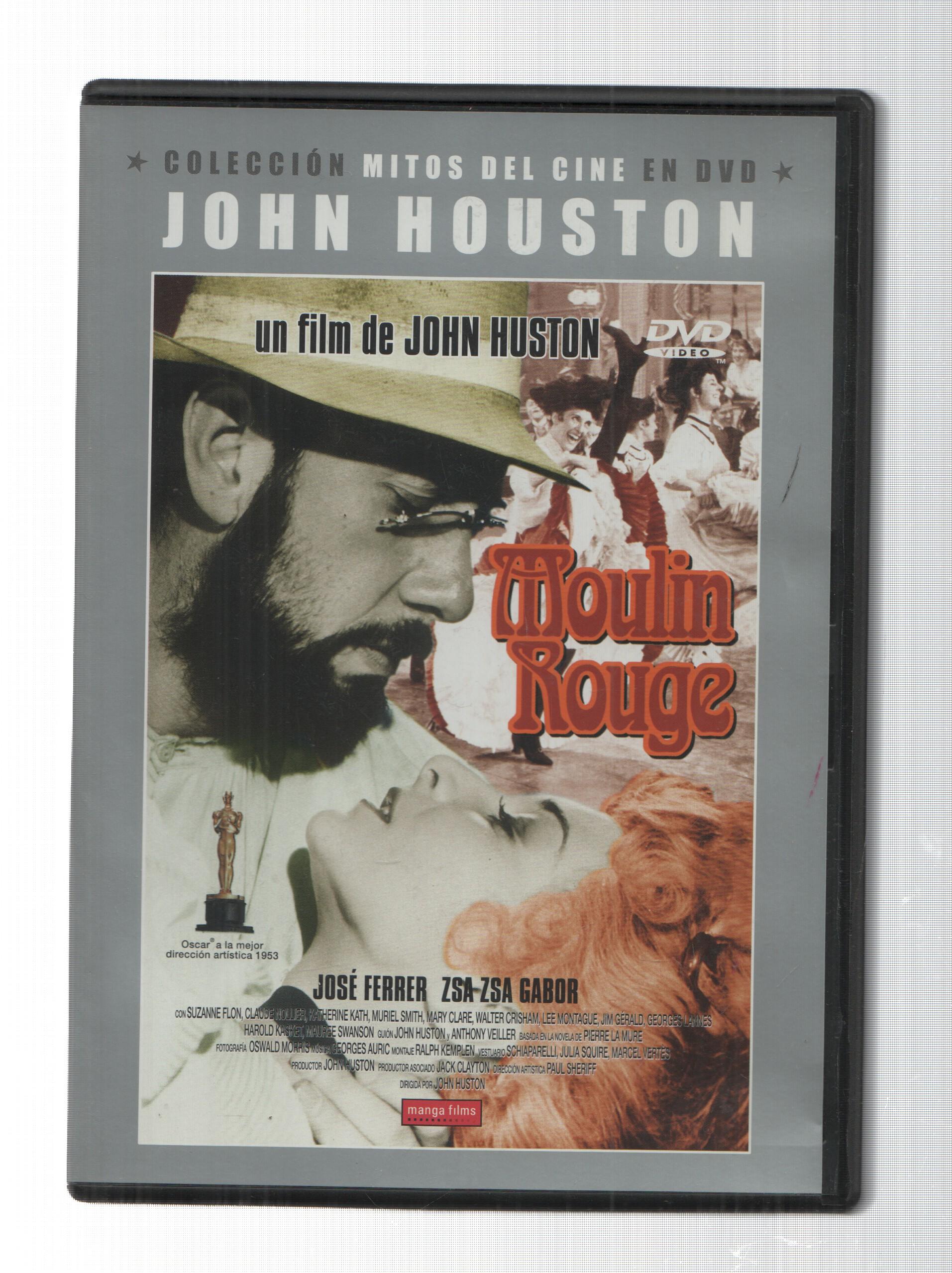 DVD: Moulin Rouge - Coleccion Mitos del Cine en DVD, John Houston