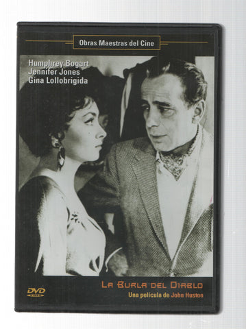 DVD: La Burla del Diablo - Obras Maestras del Cine. Una pelicula de John Huston. Circulo Digital