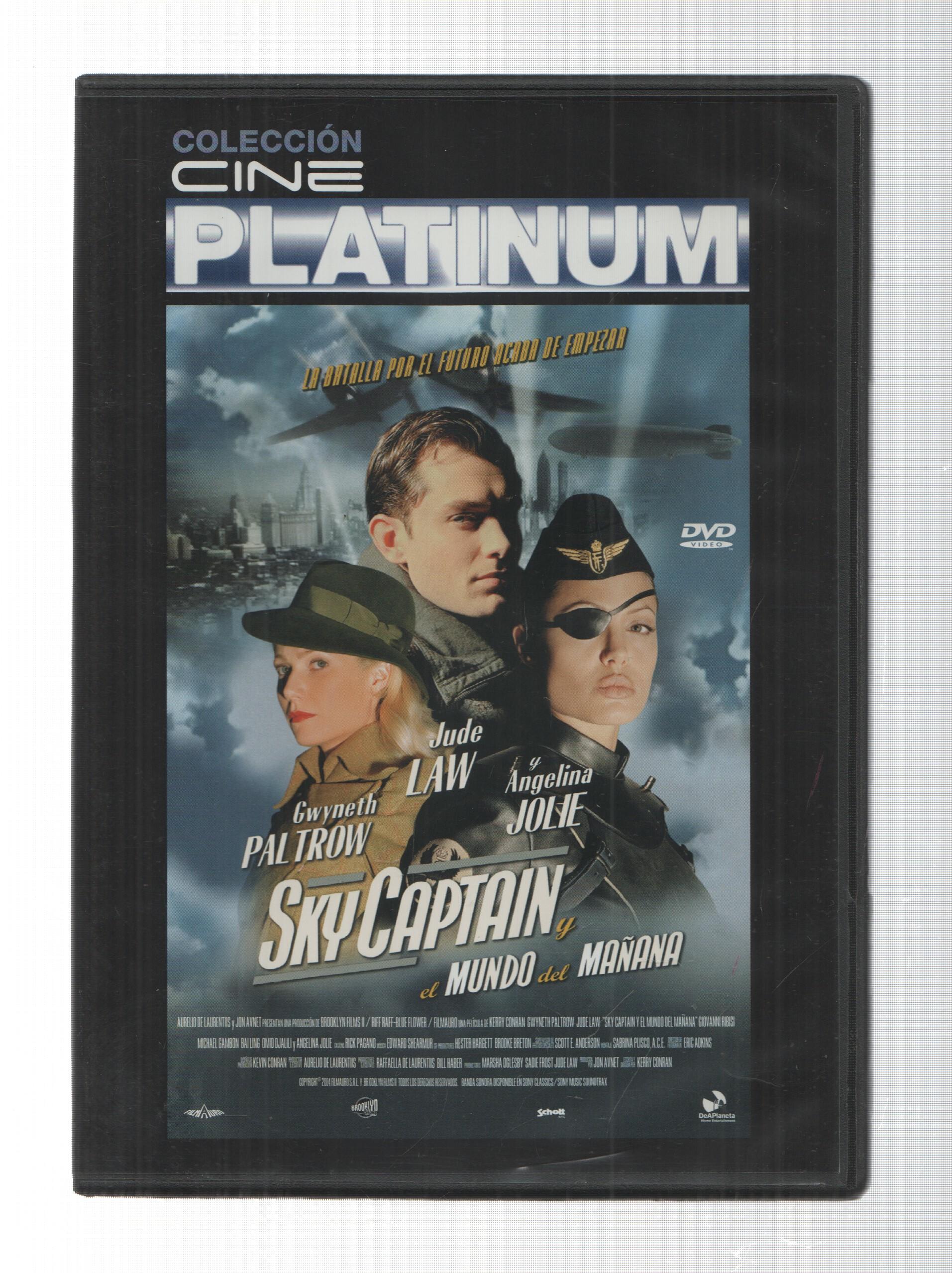 DVD: Sky Capitan, el mundo del mañana - Coleccion Cine Platinum. DeAPlaneta