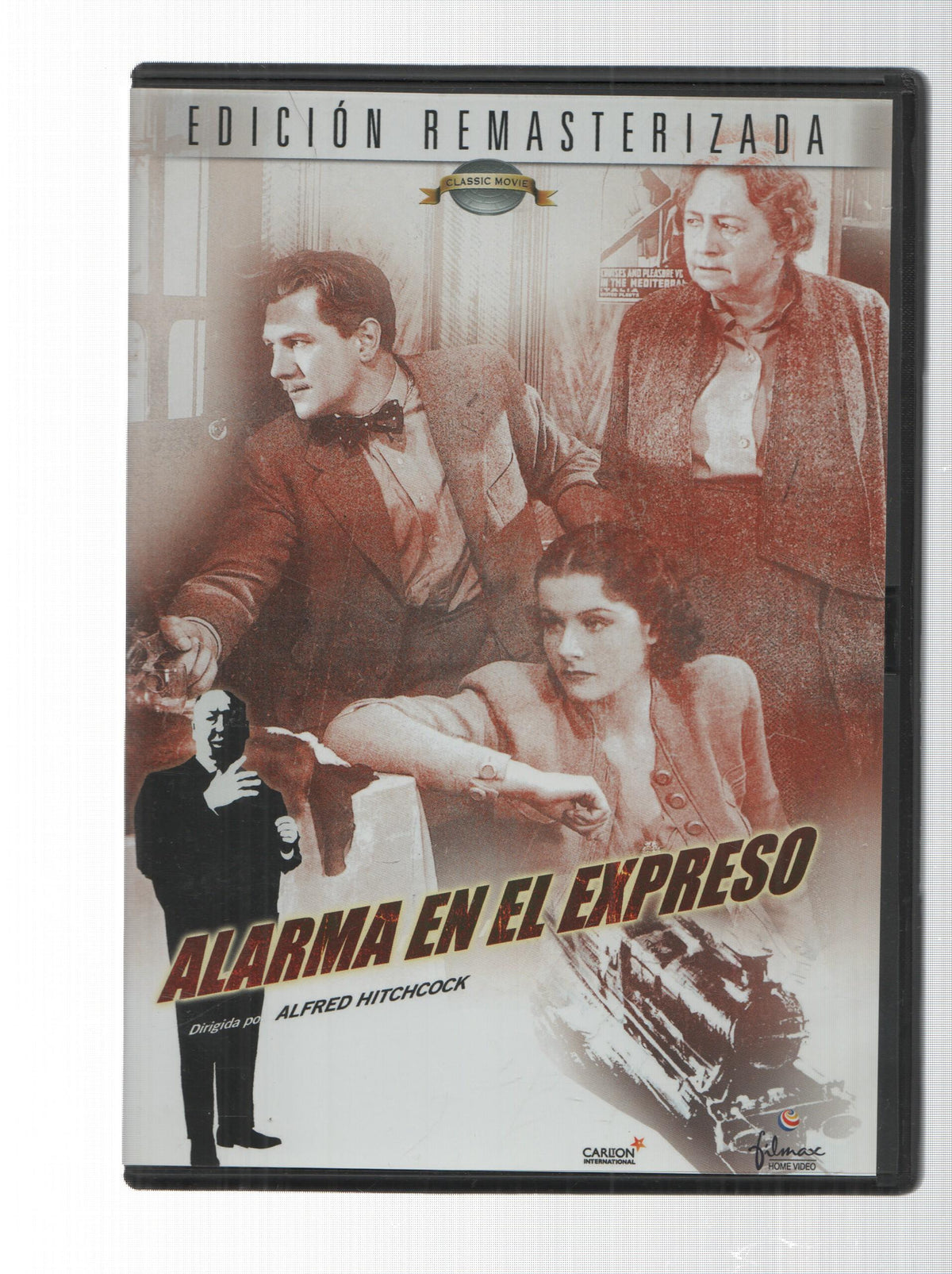 DVD: Alarma en el expreso por Alfred Hitchcok. Edicion Remasterizada. Classic Movie
