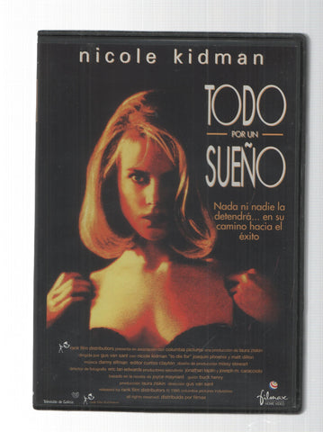 DVD: Todo por un sueño. Filmax