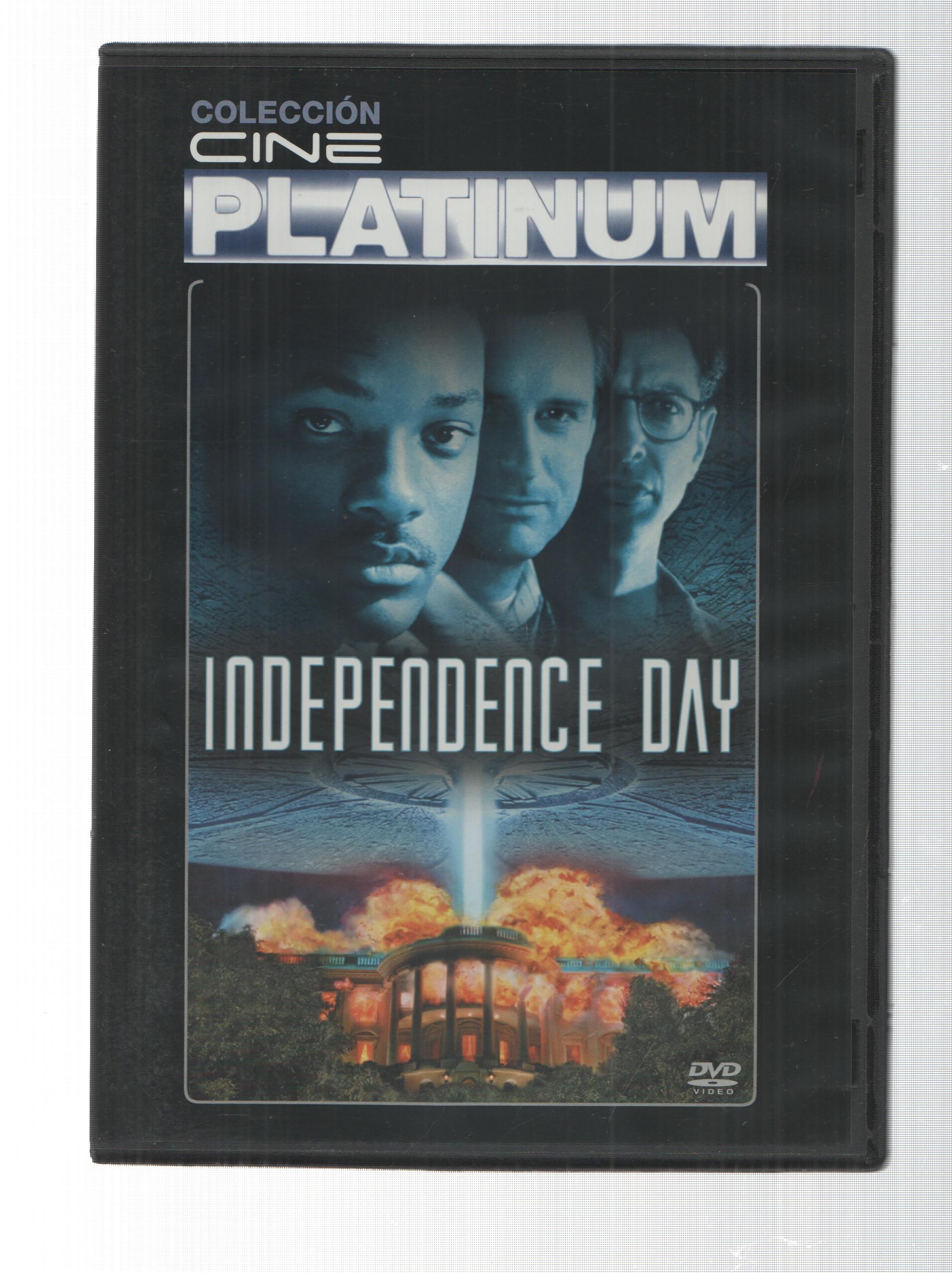 DVD: Independence Day. Coleccion Cine Platinum. Twentieth Century Fox