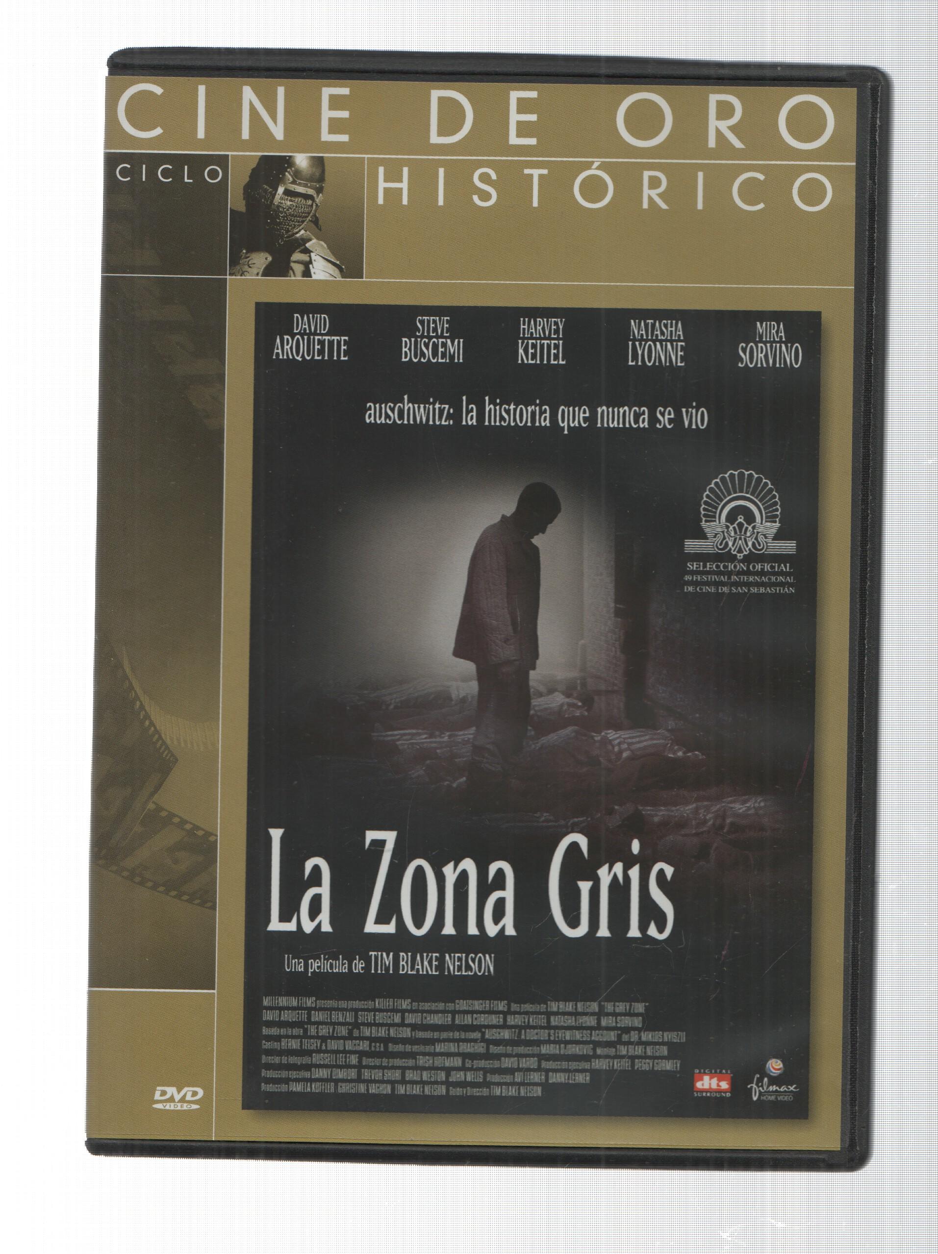 DVD: La Zona Gris. Cine de Oro, Ciclo Historico. Una pelicula de Tim Blake Nelson. Filmax