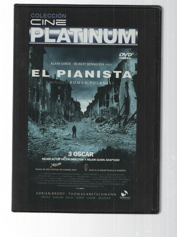 DVD: El Pianista - Coleccion Cine Platinum. Polanski. DeAPlaneta