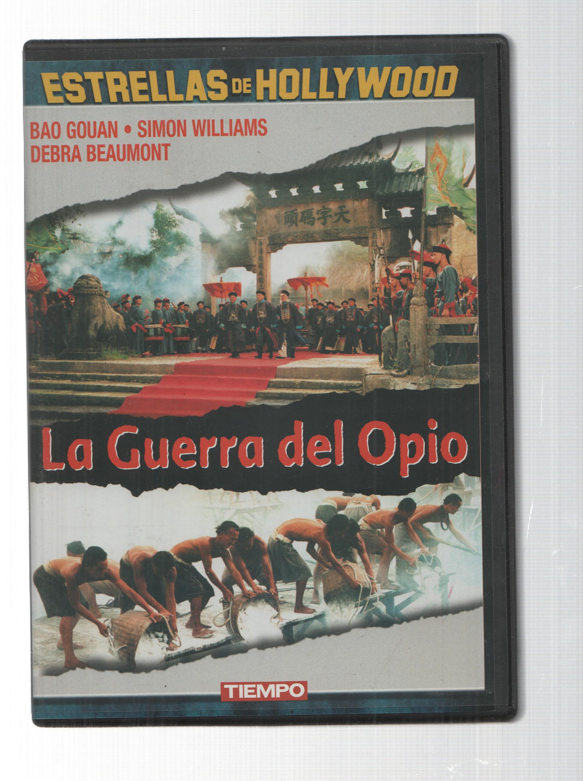 DVD: La Guerra del Opio - Estrellas de Hollywood. Gurpo Zeta. Tiempo